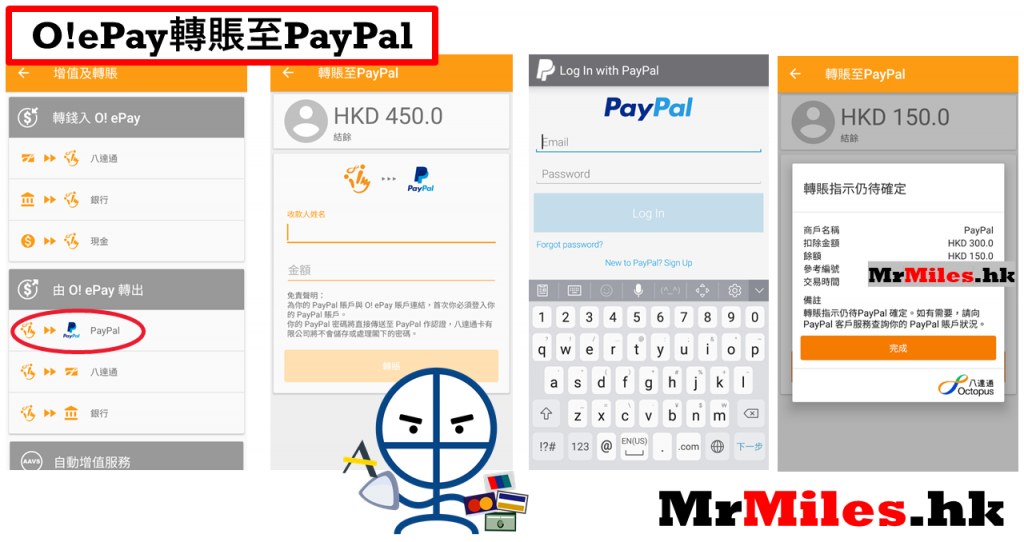 oepay轉賬至paypal
