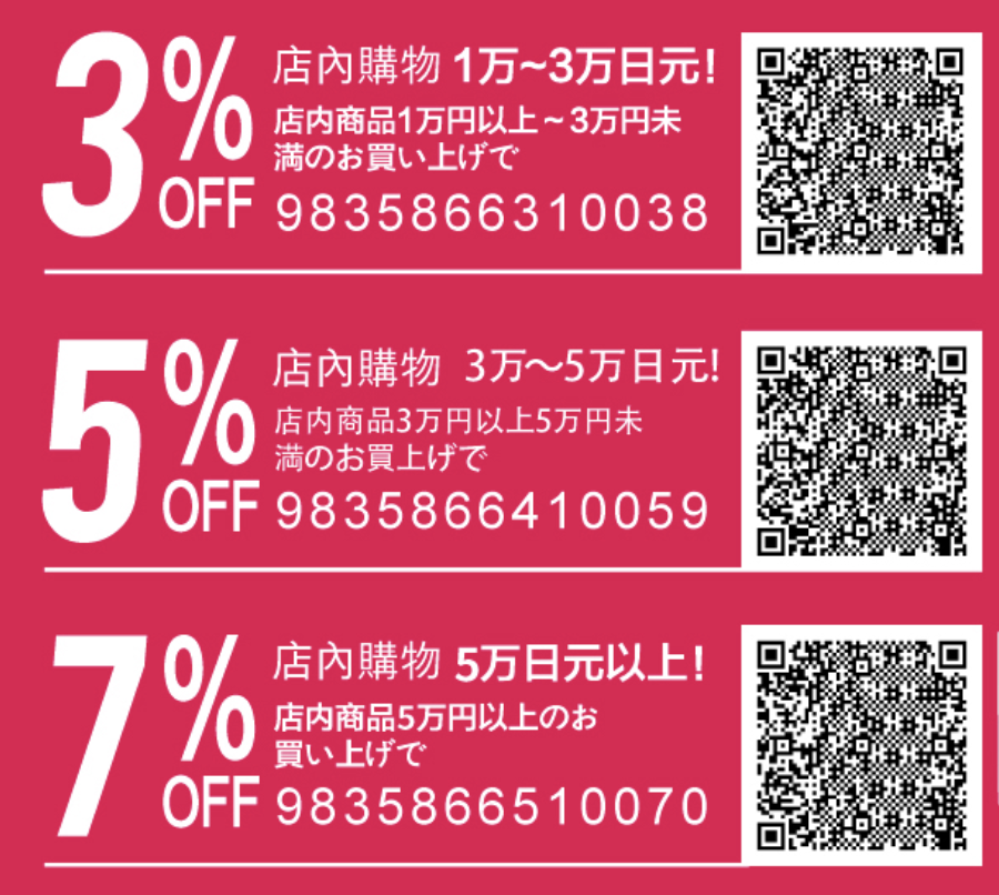 松本清優惠券[year]︱日本必買松本清 coupon 7％優惠！即掃QR Code享用！